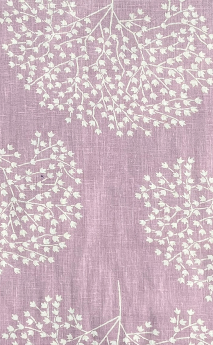 Blanket | Dohar. Lavender/Grey Garden, Soft & Cozy. One Double bed Reversible | Laces and Frills