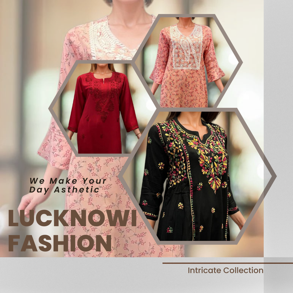 Lucknowi Chikankari Kurti & Kurti Sets