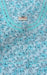 Sea Green/Grey Garden Soft Cotton Nighty. Soft Breathable Fabric | Laces and Frills - Laces and Frills