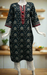 Black Garden Jaipuri Cotton Kurti. Pure Versatile Cotton. | Laces and Frills