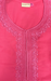 Peach/Pink Embroidery Soft Cotton Nighty. Soft Breathable Fabric | Laces and Frills