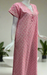 Baby Pink Manga Motif Pure Cotton Nighty. Pure Durable Cotton | Laces and Frills