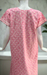 Baby Pink Manga Motif Pure Cotton Nighty. Pure Durable Cotton | Laces and Frills