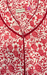 Red Floral Garden Pure Cotton Nighty. Pure Durable Cotton | Laces and Frills