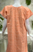 Peach Garden Pure Cotton Nighty. Pure Durable Cotton | Laces and Frills