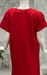 Red Embroidery Soft Cotton Nighty. Soft Breathable Fabric | Laces and Frills