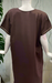 Brown Embroidery Soft Cotton Nighty. Soft Breathable Fabric | Laces and Frills