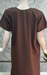 Brown Embroidery Soft Cotton Nighty. Soft Breathable Fabric | Laces and Frills