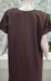 Brown Embroidery Soft Cotton Nighty. Soft Breathable Fabric | Laces and Frills