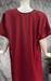 Maroon Embroidery Soft Cotton Nighty. Soft Breathable Fabric | Laces and Frills