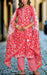 Red Garden Jaipur Cotton Kurti With Pant And Dupatta Set.