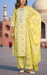 Yellow Garden Jaipur Cotton Kurti With Pant And Dupatta Set.Pure Versatile Cotton. | Laces and Frills