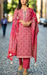 Pink Garden Jaipur Cotton Kurti With Pant And Dupatta Set. Pure Versatile Cotton. | Laces and Frills