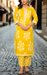 Yellow Garden Jaipur Cotton Kurti With Pant And Dupatta Set. Pure Versatile Cotton. | Laces and Frills