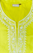 Lime Green Embroidery Jaipur Cotton Kurti With Pant And Dupatta Set. Pure Versatile Cotton. | Laces and Frills