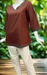 Maroon Buds V Neck Cotton Short Kurti. Pure Versatile Cotton. | Laces and Frills