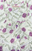 Off White/Lavender Garden Pure Cotton Nighty. Pure Durable Cotton | Laces and Frills - Laces and Frills