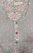 Grey/Pink Jaipura Pure Cotton Nighty. Pure Durable Cotton | Laces and Frills - Laces and Frills