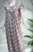 Lavender Garden Spun Nighty. Flowy Spun Fabric | Laces and Frills