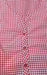 Red Checks Soft Cotton Maternity Nursing Nighty. Soft Breathable Fabric | Laces and Frills