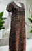 Black Kalamkari Pure Cotton Nighty. Pure Durable Cotton | Laces and Frills