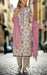 Off White/Purple Floral Kurti With Pant And Dupatta Set  .Pure Versatile Cotton. | Laces and Frills - Laces and Frills